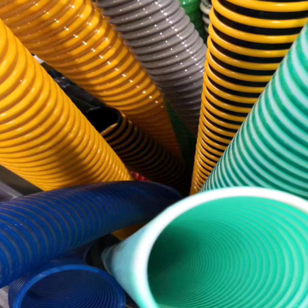 Mangueira de sucção de PVC agrícola resistente à abrasão e ao envelhecimento